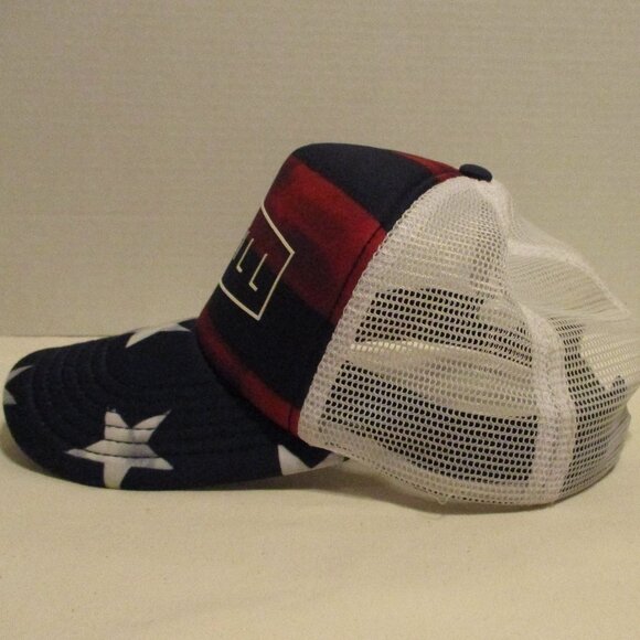 O'Neill Stars Men Snapback Red White Blue Graphic Outdoors Flag Hat Cap - Picture 5 of 9